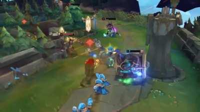 My midlaner Azir smurfing in low elo