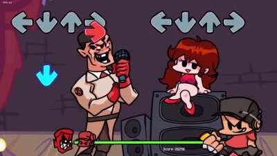 Update on Friday Night Bonkin': Dad and Skid & Pump are done, still fidgeting with the animation a little bit.