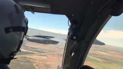 From The Rockwell B-1 Lancer Cockpit With Other Bones 