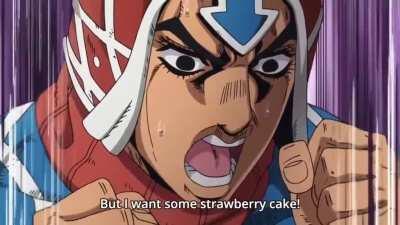 When my mum says I can’t have any strawberry cake