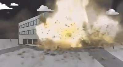 Makiivka incident (2023, colorized, shamelessly stolen)