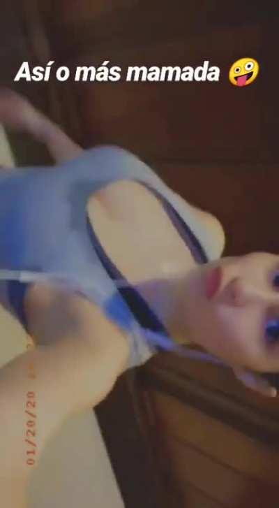 She know we love that bounce