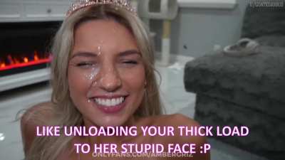 You thought it would be a nasty prank but she thought it's the best bday gift ever