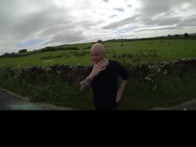 Calmest car flip ever. (G)old