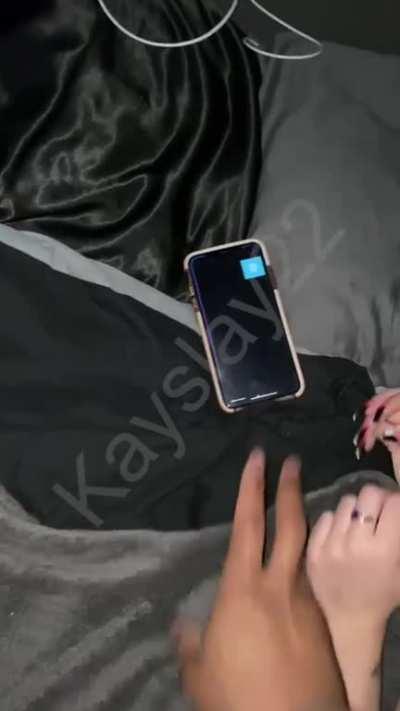 I hope she remembered to mute herself!