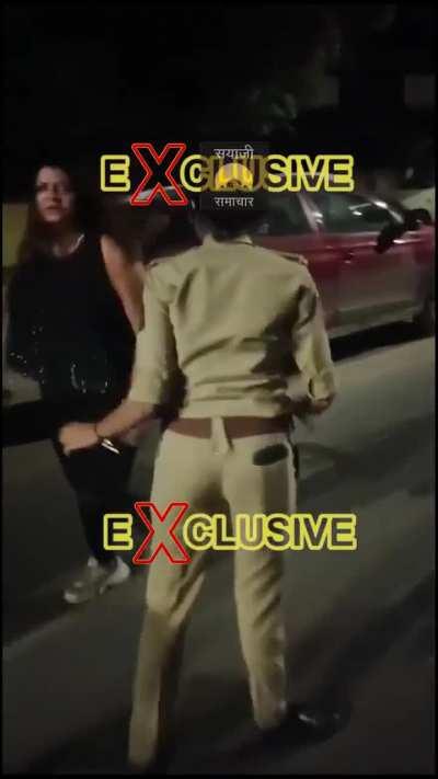 WOMEN WHO WAS CAUGHT DRUNK DRIVING, ASSAULT! MALE POLICE OFFICER 