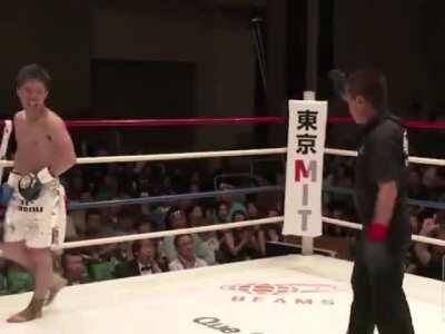Taiki Naito Shoot Boxing Throw