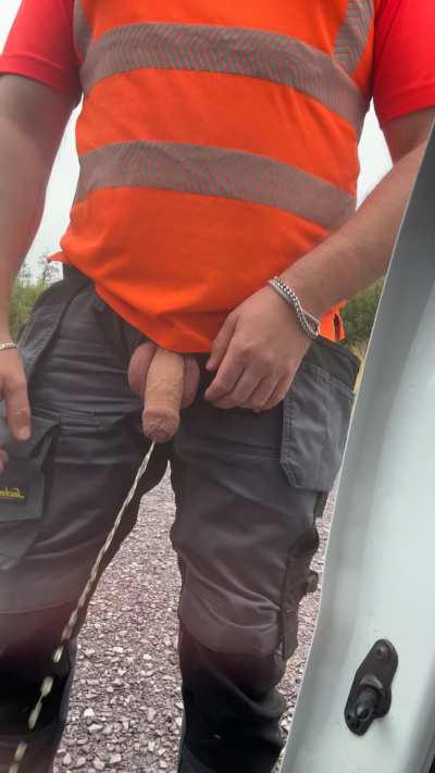 You wanna watch Daddy piss boy, why don’t you hold it for me [34]