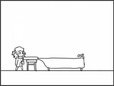 Gura eating pizza in the bathtub?