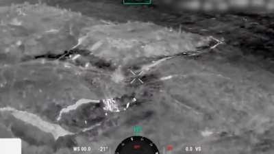 A BTR drove into the water, the second BTR got stuck in a trench