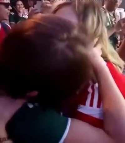 Two Fan Bases getting along