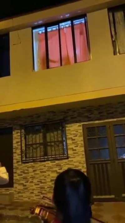 The man's heart broke!