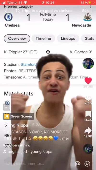 Chelsea... Keep your shit together 