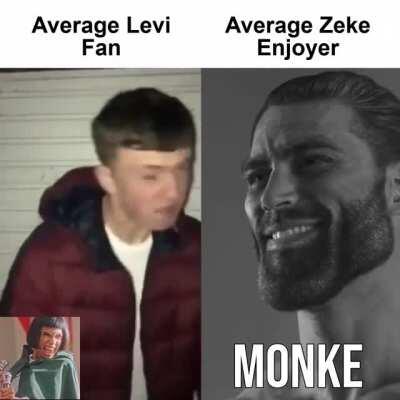 Average Levi Fan vs Average Zeke Enjoyer