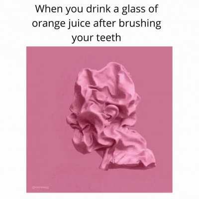 Can someone please clean my tongue now?