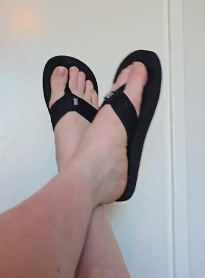 Today's flip flop choice