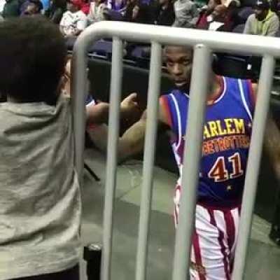 Taking the extra time to make this fan's 