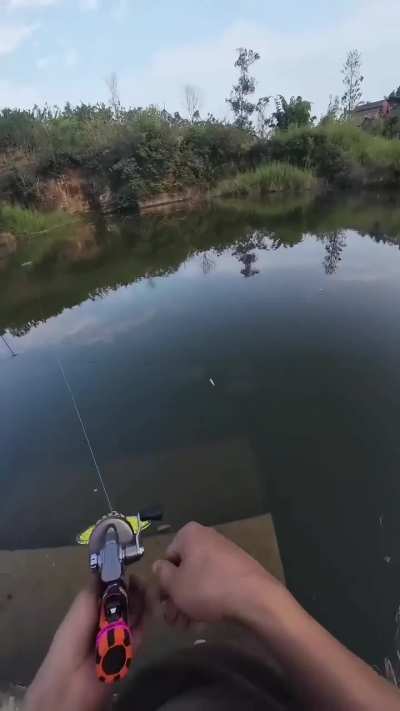 Badminton Racket Fishing