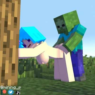 Marie x Zombie Animation Loop