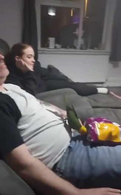 Automatic bird feeder. 😂