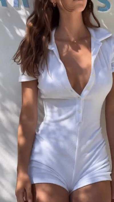 Also hot in a jump suit 🤤