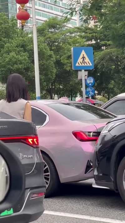 After the car incident, the two ladies had some conflicts.