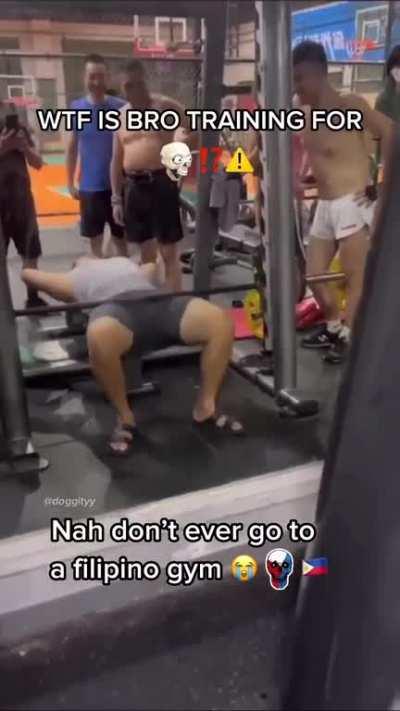 Filipinos be wilding 💀