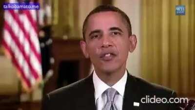 obama comes out of the closet