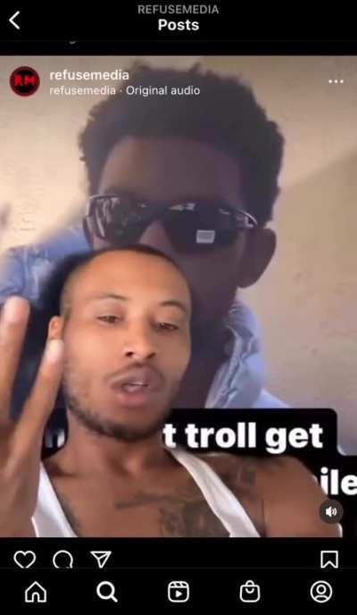 Gbogaston caught slippin. Apologizes for disrespecting nipsey hussle