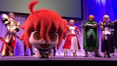 gudako being publicly executed for his crimes against humanity