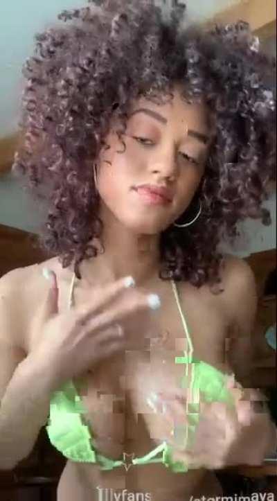 Maya green Boobs 