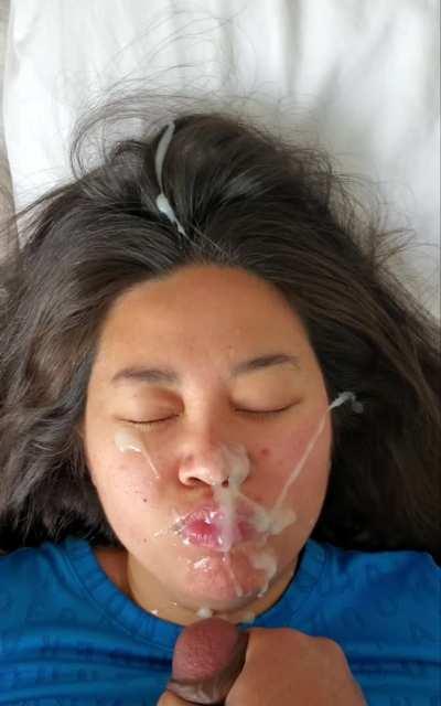 Lips got covered in nut (oc)