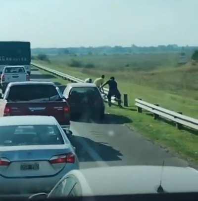 Traffic jam? hold My beer