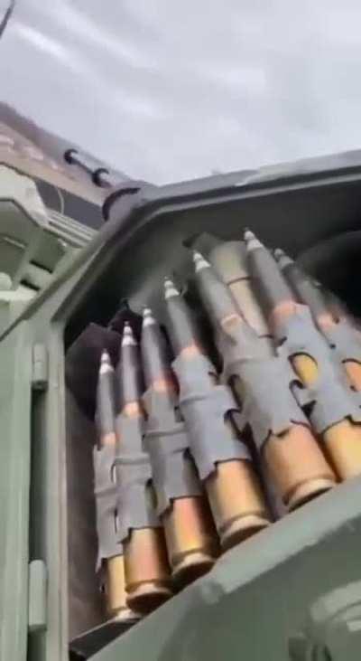 Locals are stealing the Russian Armored Vehicle