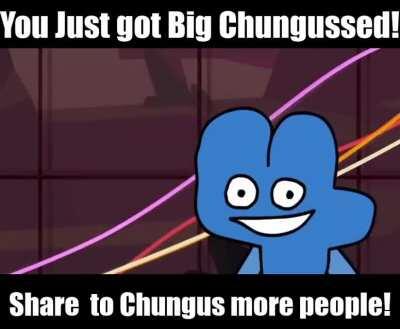 You just got big chungussed btw