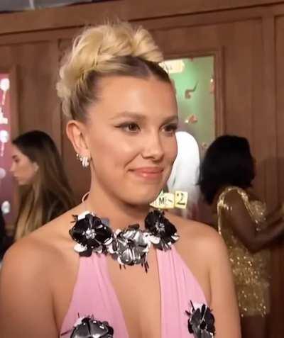 Millie Bobby Brown Needs A Hot Load On Her Face.