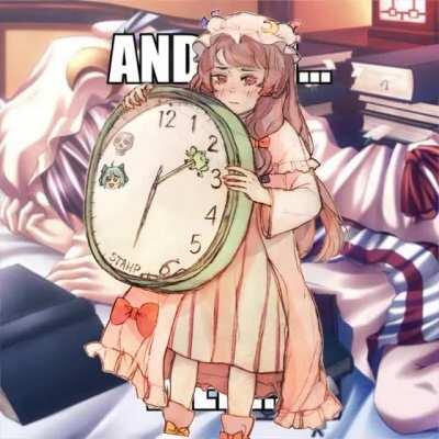 Spicy Patchouli visual novel 😩😩💦