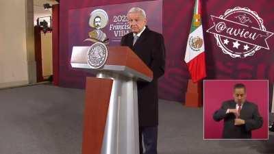 A Calderón no lo vamos a tocar “no es mi fuerte la venganza” para eso hay un tribunal popular