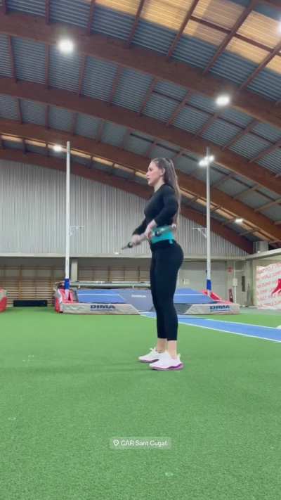 Clara back to trainings