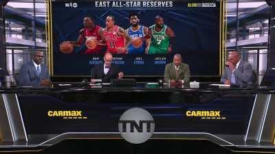 [Highlight] Jrue Holiday gets announced for his 2nd All-Star Selection with no tape from the TNT broadcast