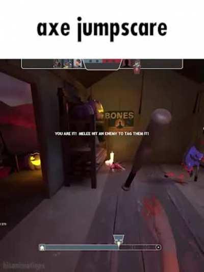 axe jumpscare