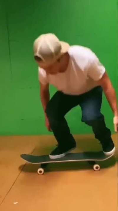 Can you do a hardflip?