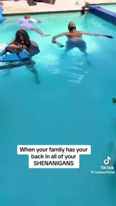 The best reenactment I've seen of Titanic. They really committed to their roles.