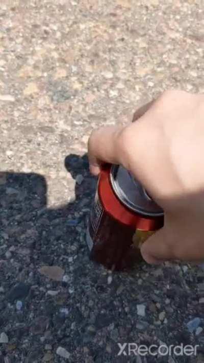 I tried Chuck's shaken soda can trick so you don't have to.