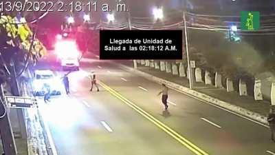 Driver was going fast enough to knock down a tree and start a fire which killed him