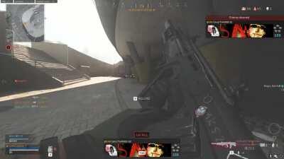 The way this dude just moaned in my ear upon his death