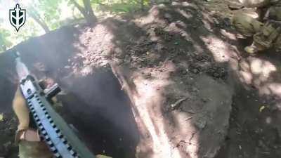 Short video shows Russian Volunteer Corps fighting against RU army in Ukraine (video published August 15th 2022)