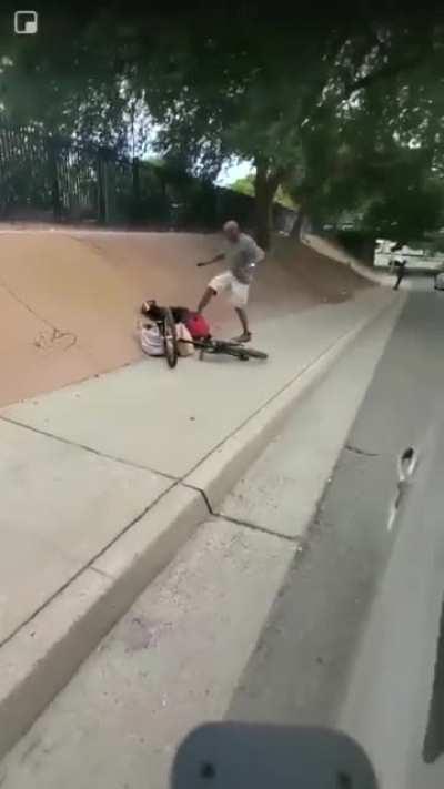 Guy gets his stolen bike back