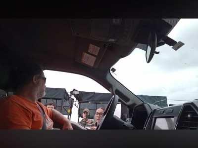 Border Patrol Checkpoint Freakout