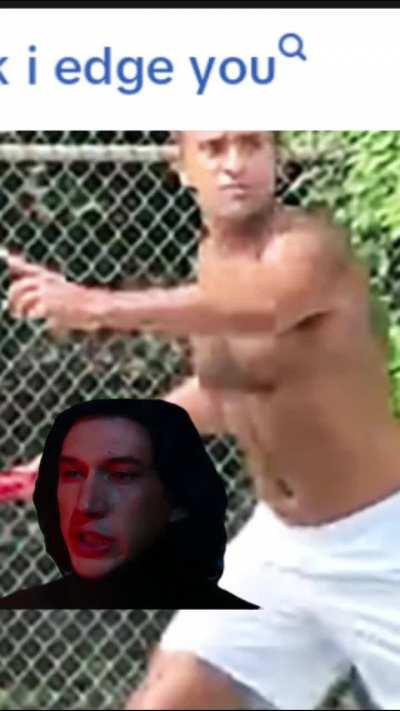 Seeing him shirtless idk if I can keep on edging! 🤤🫠🫣😫😩 JK I would rather eat a ghost pepper than Jo or even complement him!